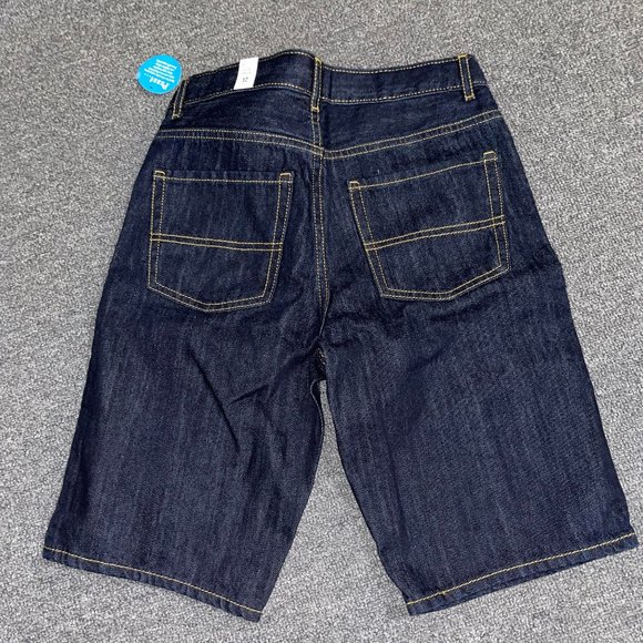 Sz 12 Boys Denim Shorts - Dkrinsewsh NWT - Picture 4 of 5